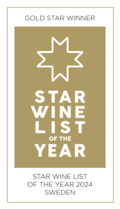 Winner Star Wine List Sweden