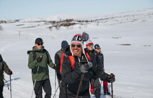 Guidad turskidåkning med Fjällnäs Explore