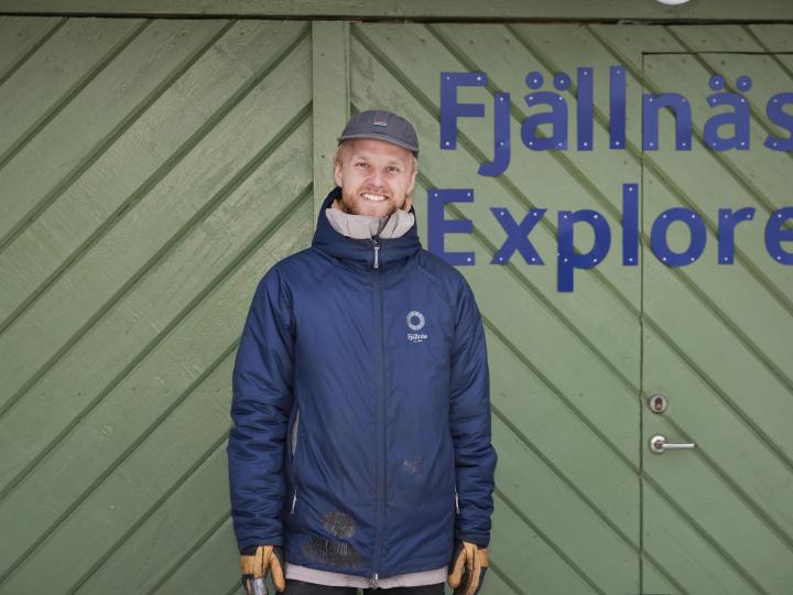 Möt Jonathan Lindén Eriksson – guide på Fjällnäs Explore